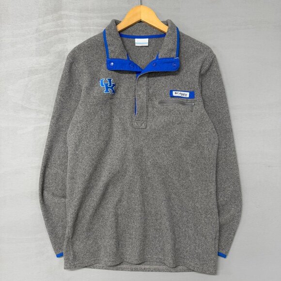 University of Kentucky Wildcats Columbia Fleece Sweater Medium - Picture 1 of 6